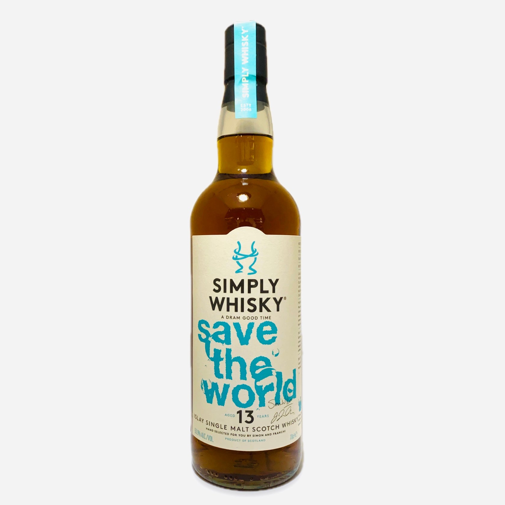 SIMPLY WHISKY シークレットアイラ 13年 Save The World Mixology Online Store