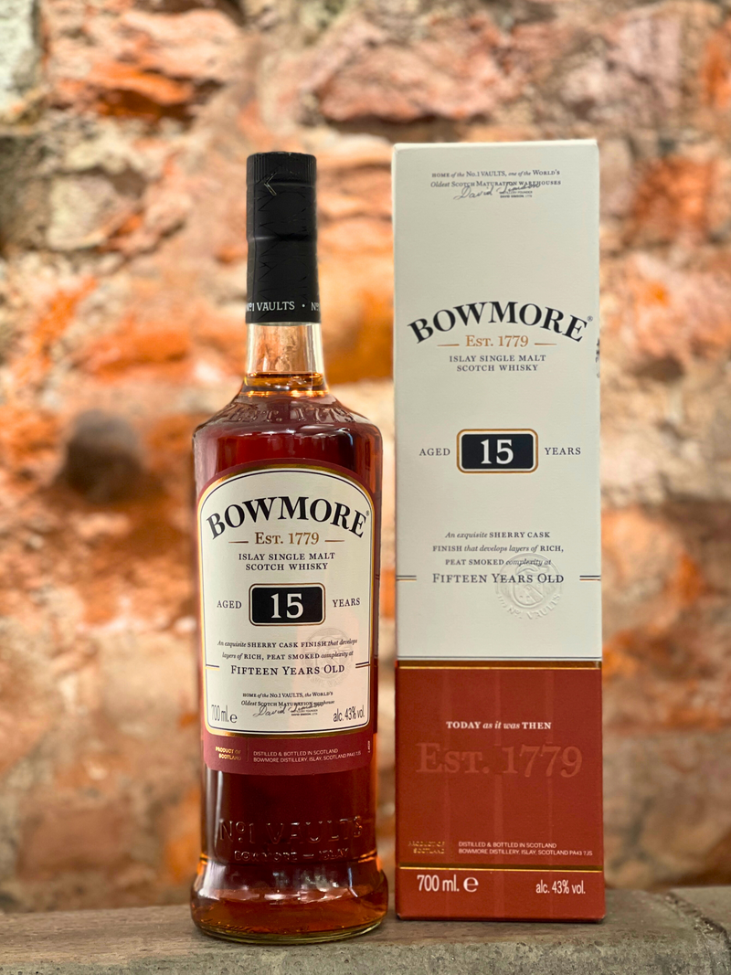 ボウモア 15年 700ml  43%