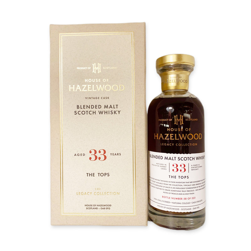 THE TOPS 33yo/HAZELWOOD/700ml