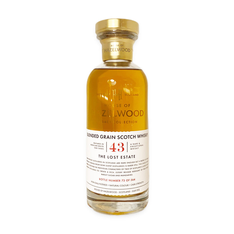 THE LOST ESTATE 43yo/HAZELWOOD/700ml