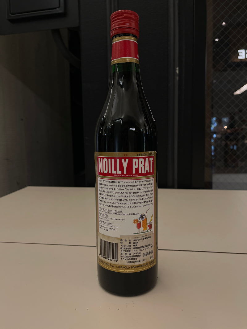 Noilly Prat Rouge  Rot 1990 old bottle 1000ml