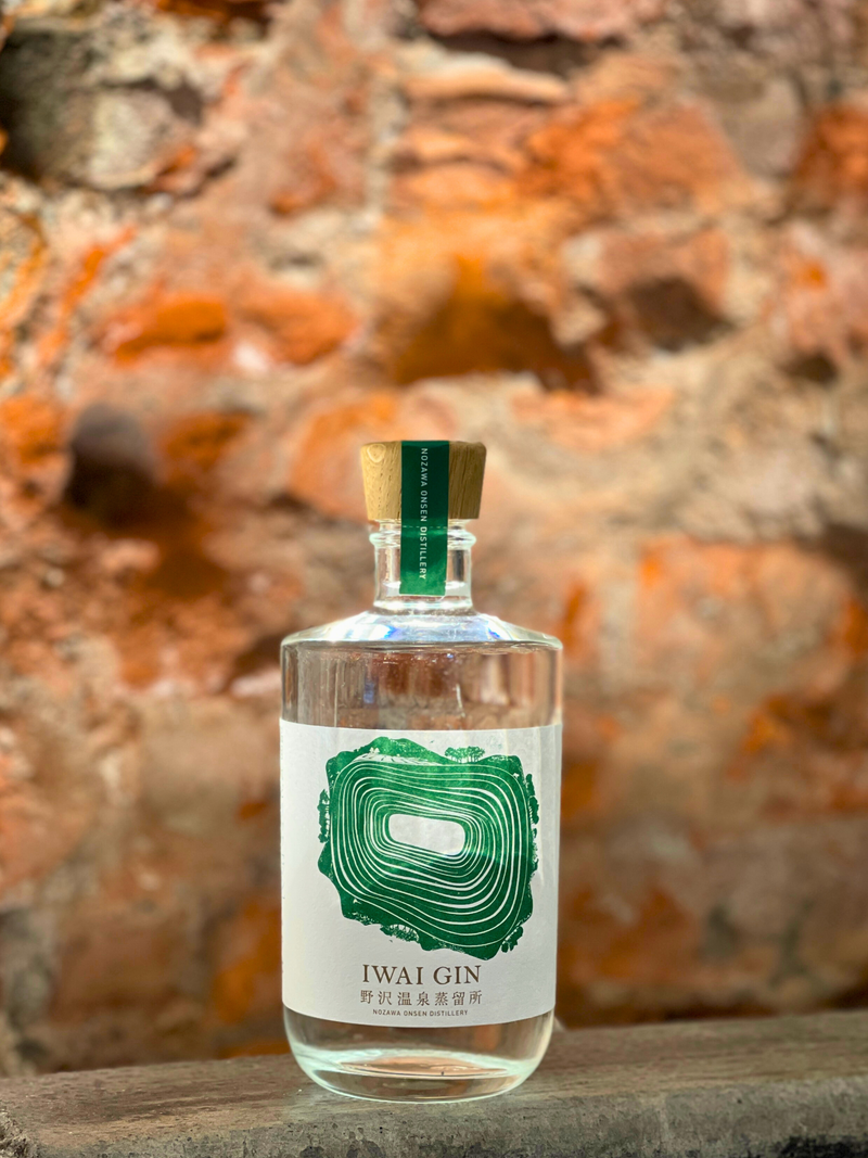 野沢温泉蒸留所　IWAI GIN 42% 500ml