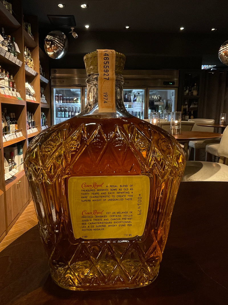 Crown Royal old bottle 1974 40% 710ml