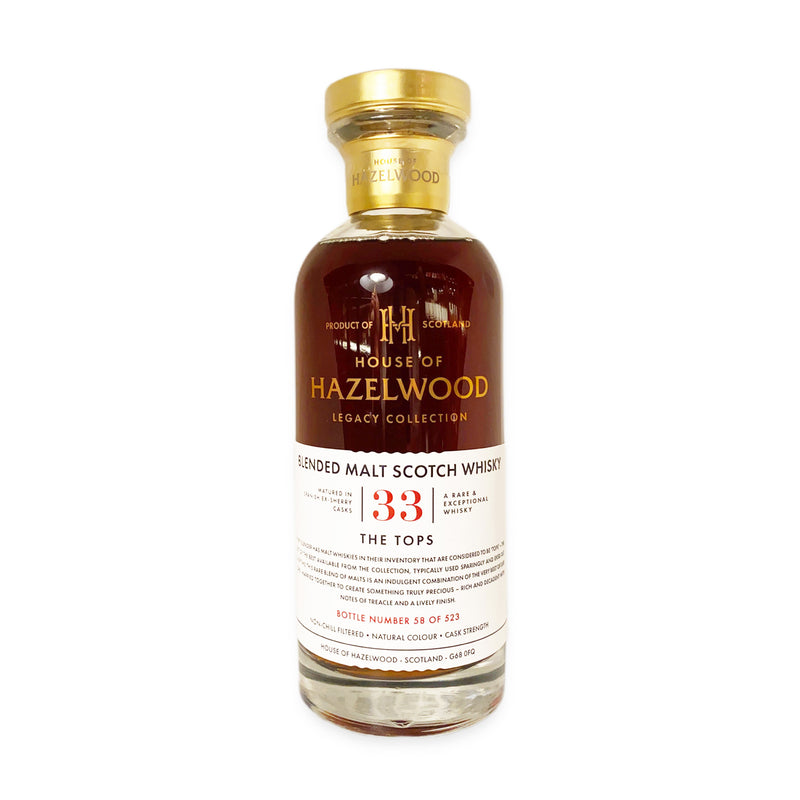 THE TOPS 33yo/HAZELWOOD/700ml