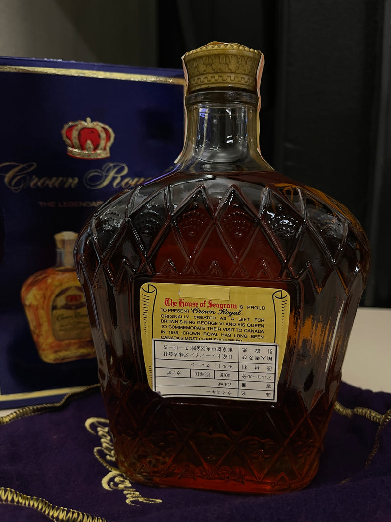 Crown Royal 1982 old bottle 40% 750ml (BOX）