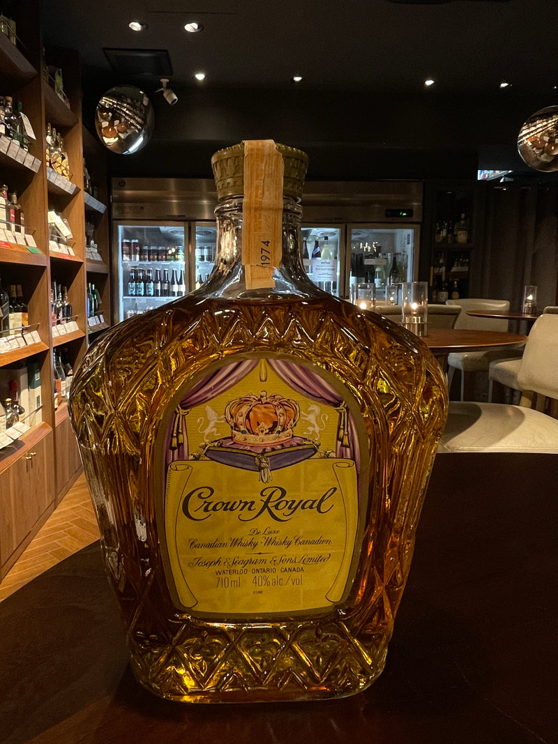 Crown Royal old bottle 1974 40% 710ml