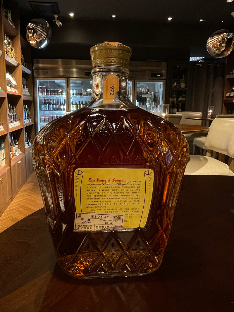 Crown Royal 1972 old bottle 40% 750ml