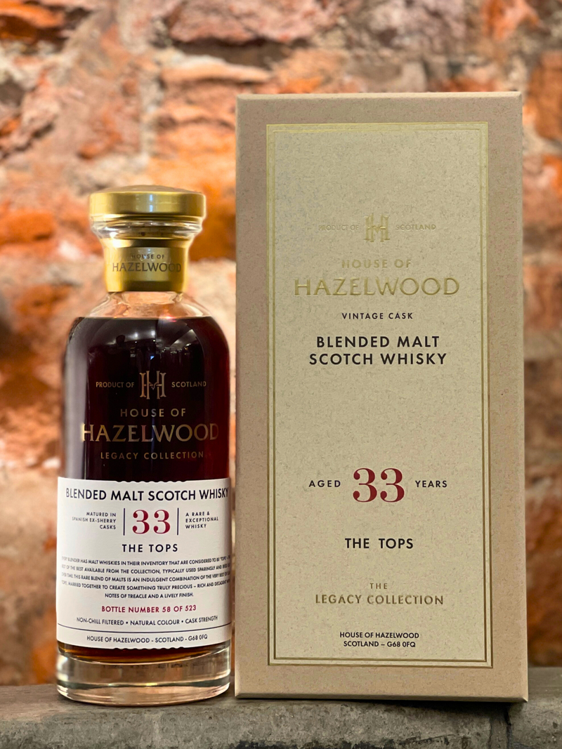 THE TOPS 33yo/HAZELWOOD/700ml
