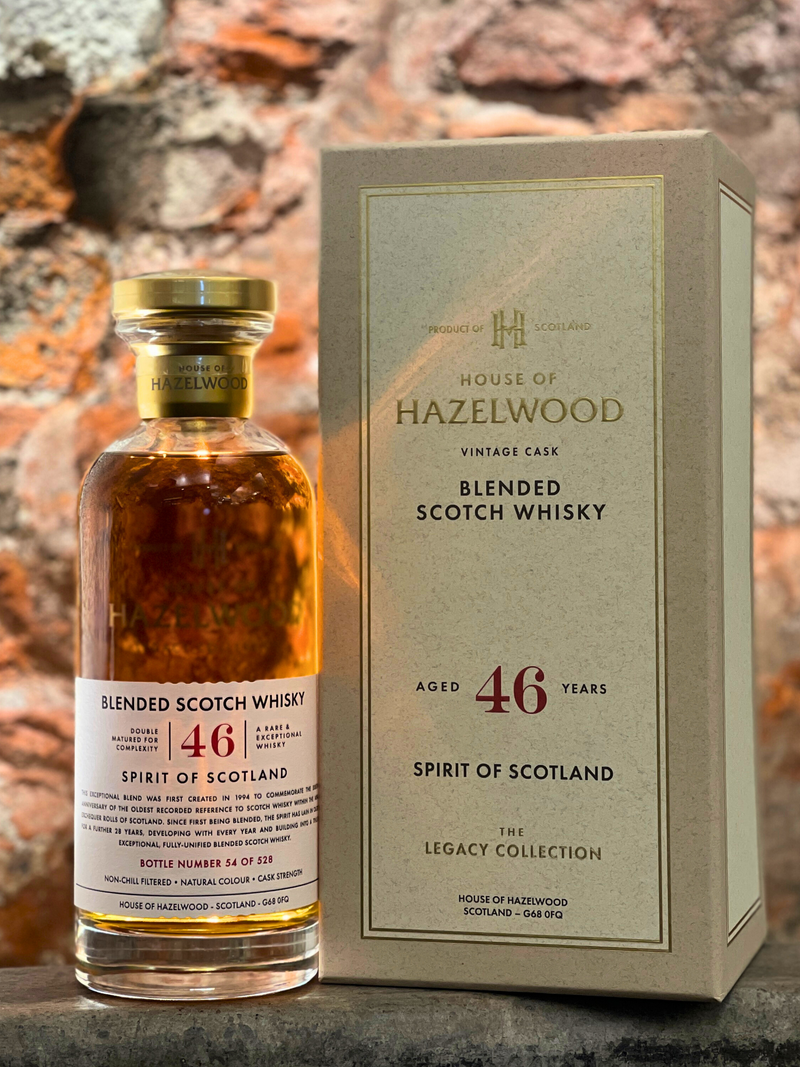 SPIRIT OF SCOTLAND 46yo/HAZELWOOD/700ml