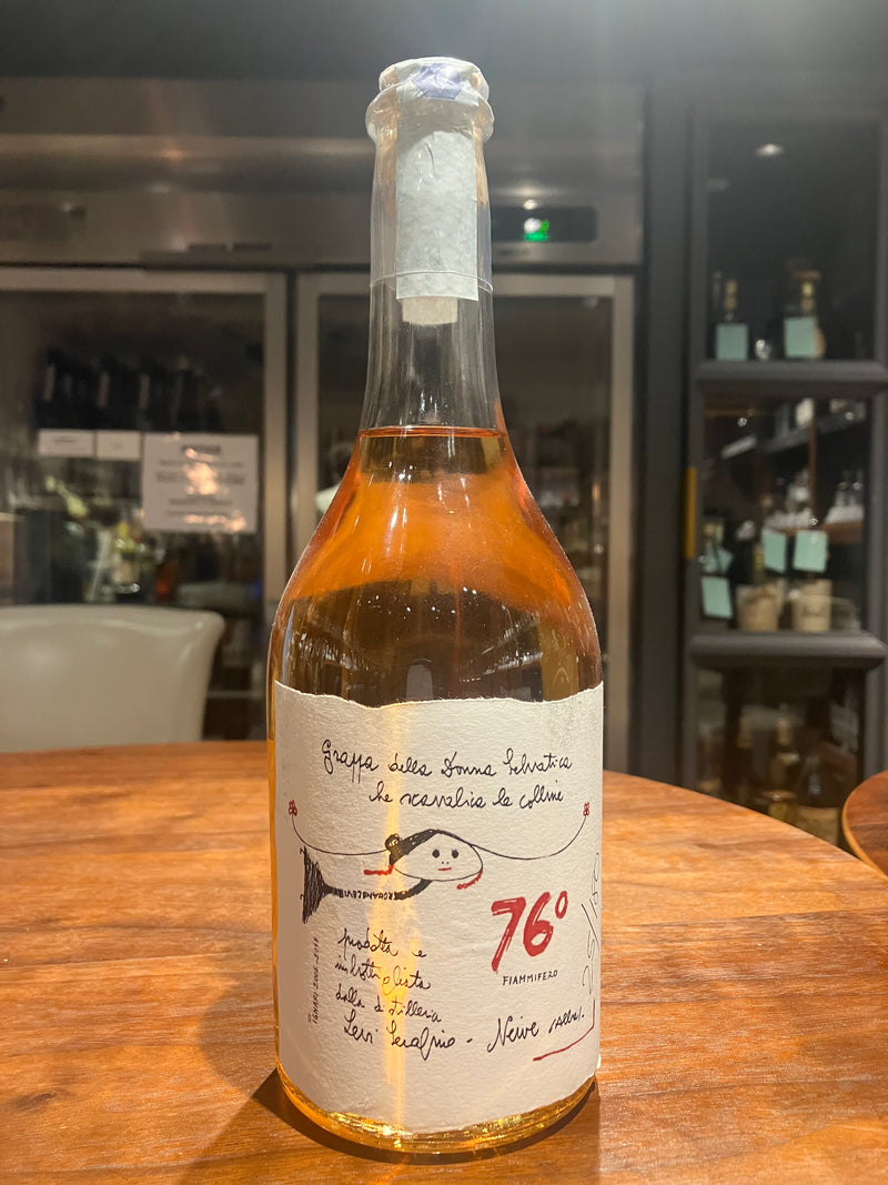 Romano levi selvatica 50% 700ml vintage bottle