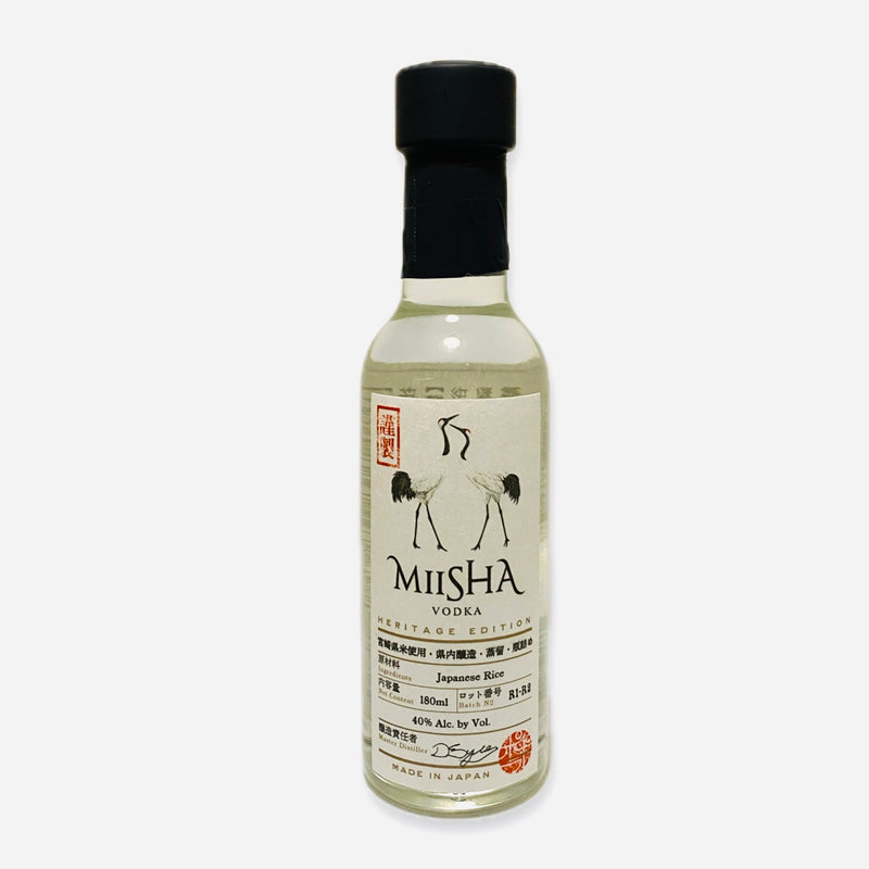 Miisha Vodka Miyazaki rice 180ml 40％