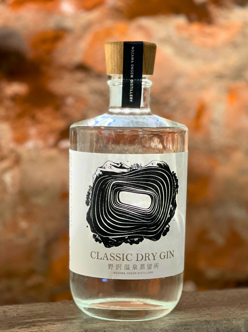 野沢温泉蒸留所　NOZAWA CLASSIC DRY GIN 48% 500ml
