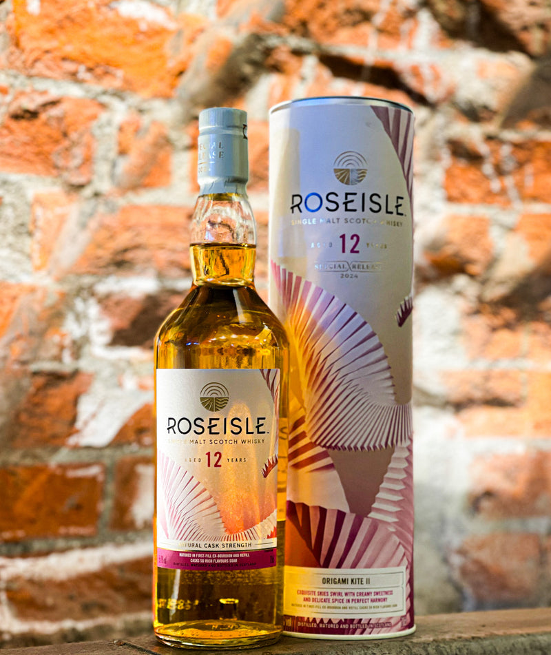 限定リリース！ ローズアイル 12年 – 折り紙の凧II 55.6% 700ml