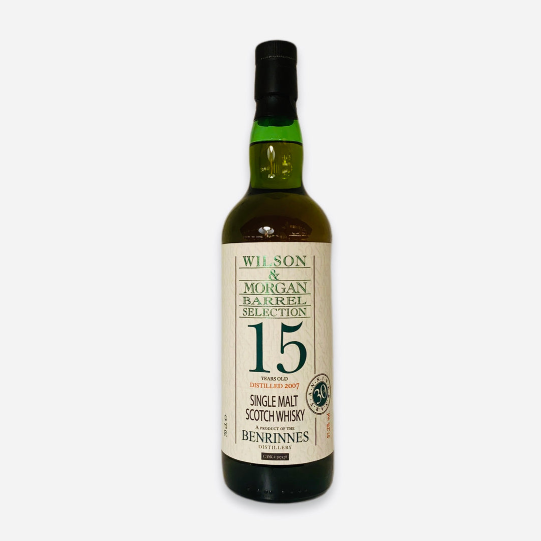 ベンリネス 2007 15年 57.2% ウィルソン＆モーガン 30周年記念 ウィルソン&モーガン ベンリネス 2007-2022 15年 – Mixology Online Store