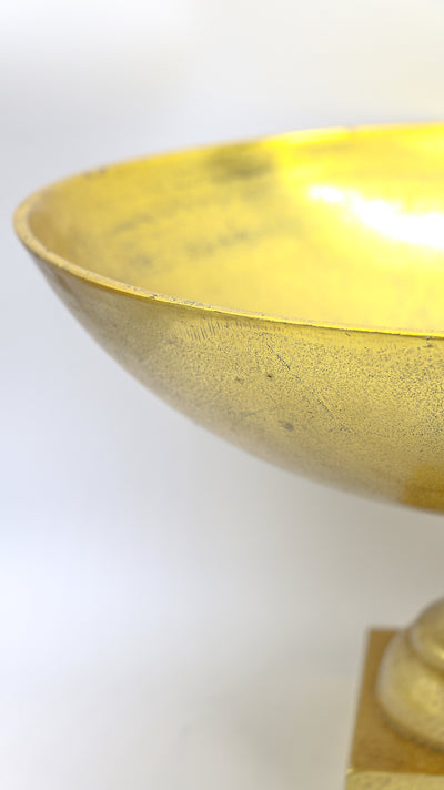 Gold Punch Bowl