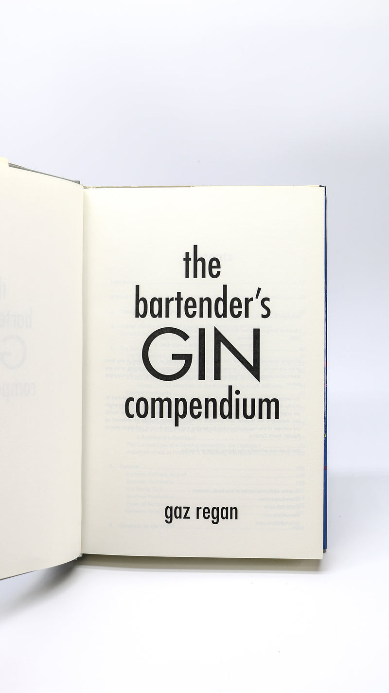The Bartender’s Gin Compendium