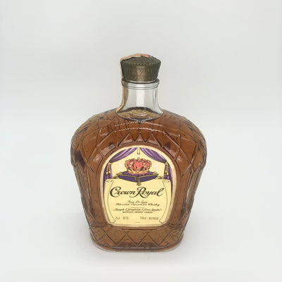 Crown Royal old bottle 1981