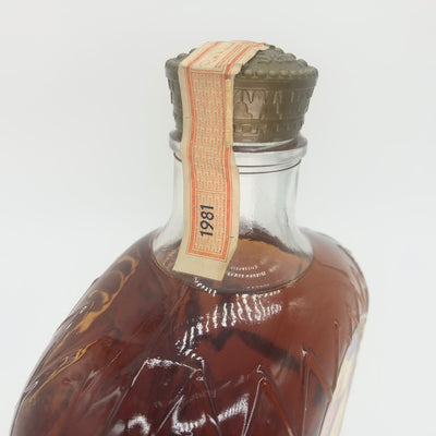 Crown Royal old bottle 1981