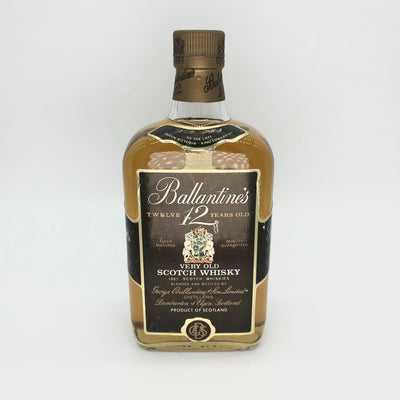 Ballantaine’s 12y Gold Seal old bottle
