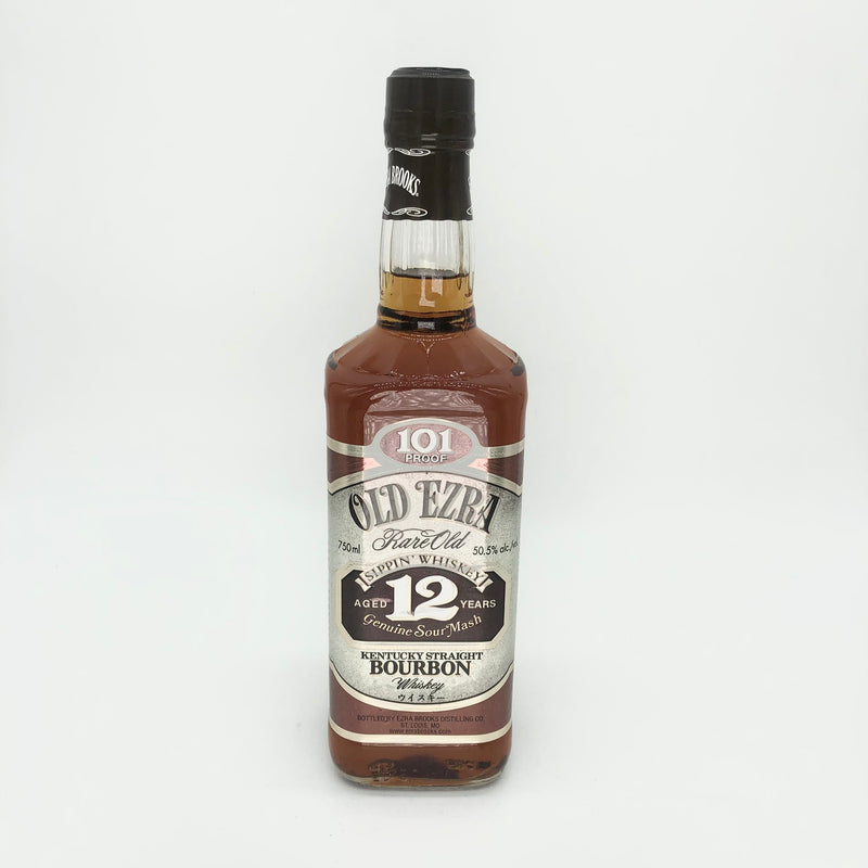 Old Ezra 12y 101Proof old bottle