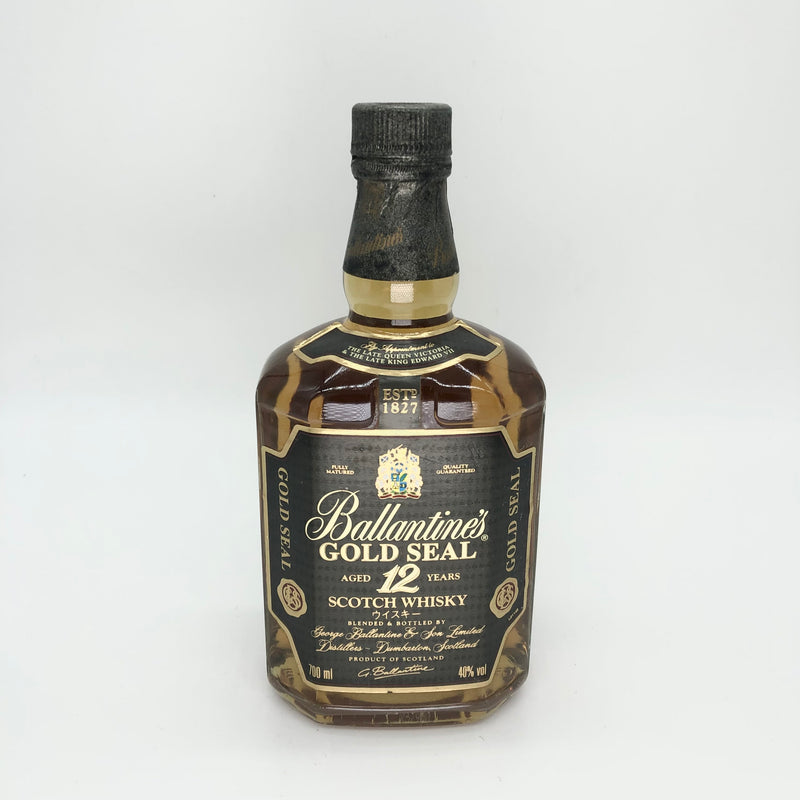 Ballantaine’s 12y Gold Seal old bottle