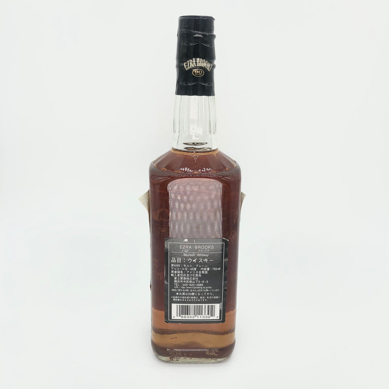 Ezra Brooks 2014 old bottle