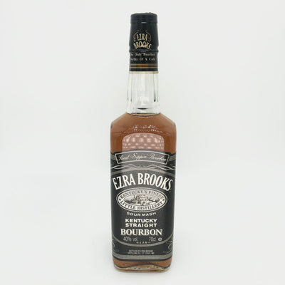 Ezra Brooks 90’s old bottle