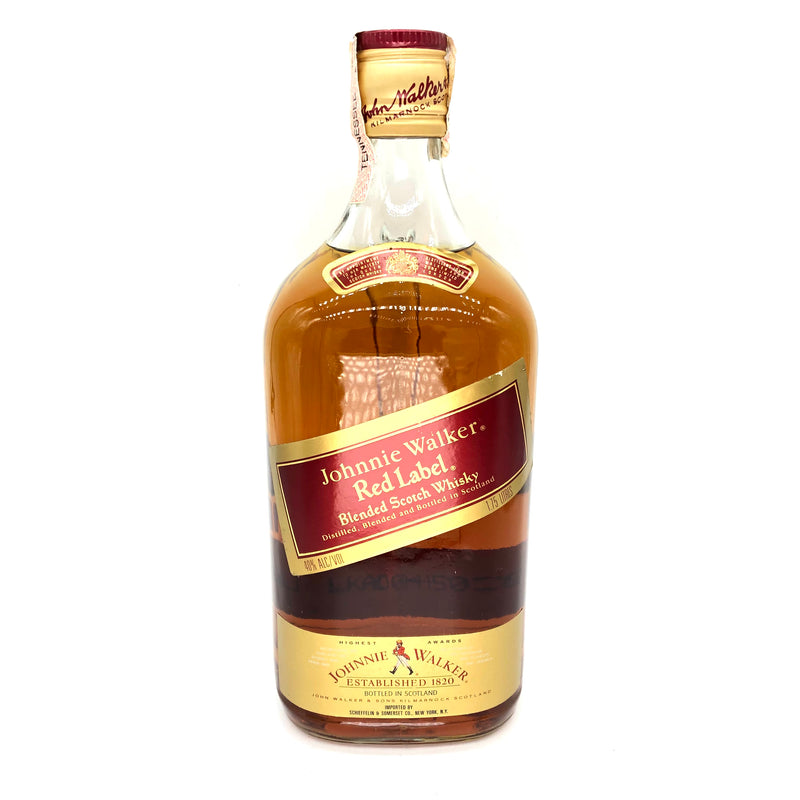 Johnnie Walker Red Label 1.75L old bottle 40%