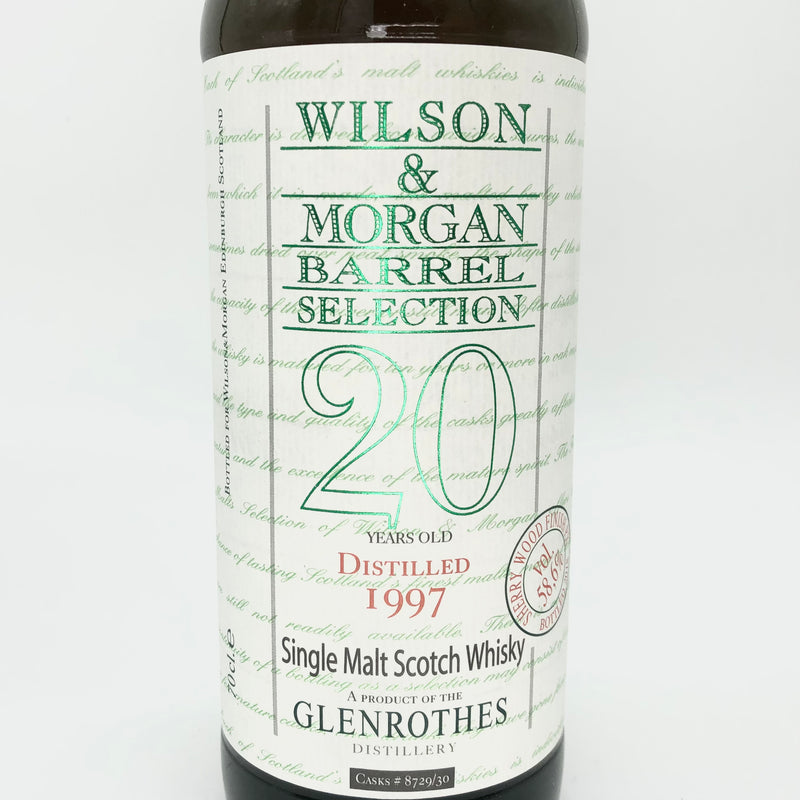Glenrothes 1997 20y Wilson&Morgan  Old bottle