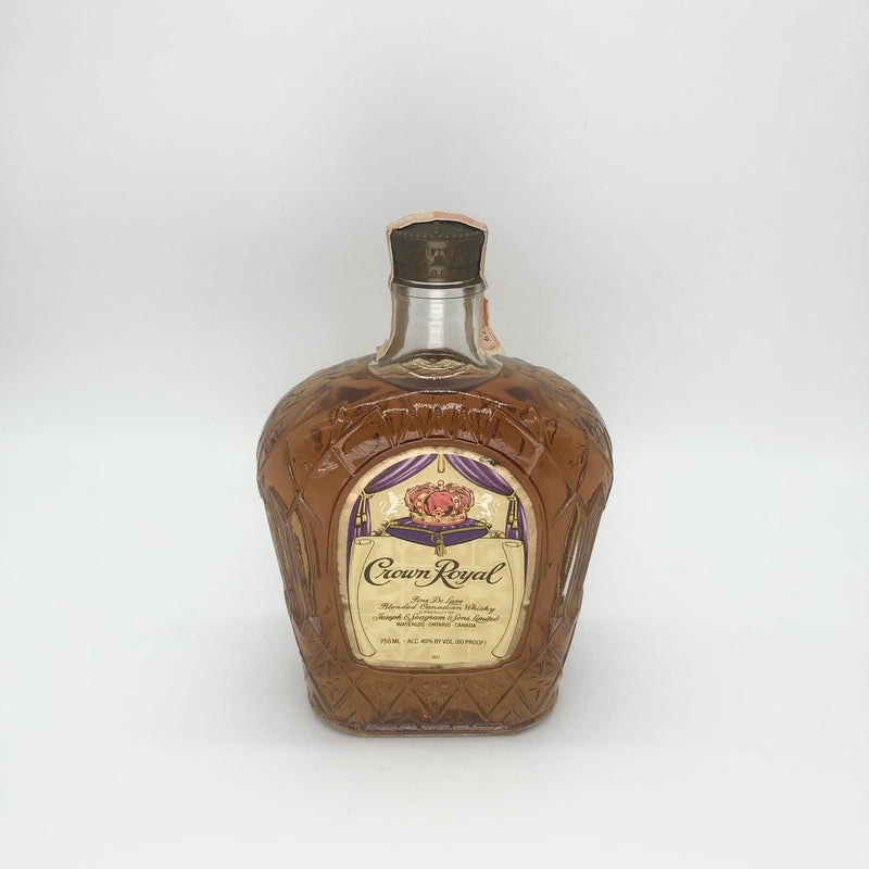 Crown Royal old bottle 1979