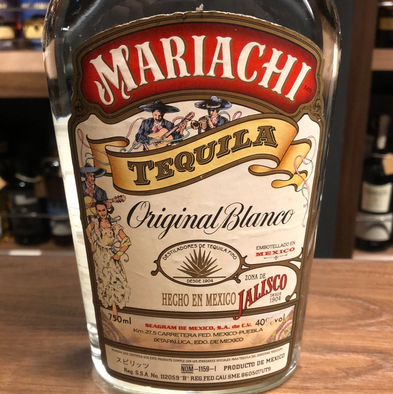 MARIACHI tequila original blanco 40% old bottle